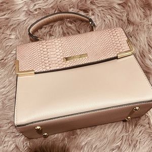Dusty rose pink dune London bag